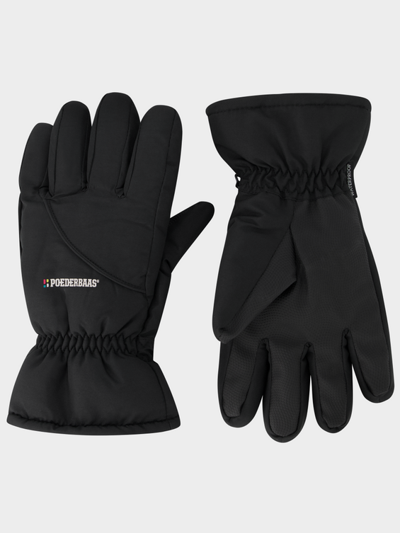 Poederbaas Skihandschoenen Zwart