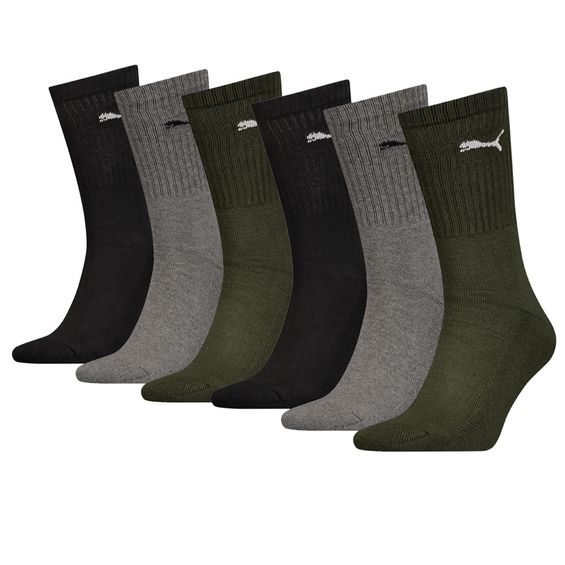 Puma Sportsokken 6-pack Green Combo