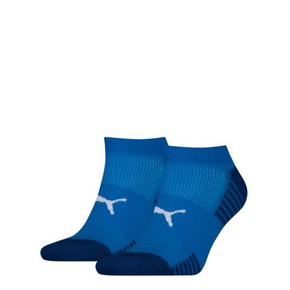 Puma Sport Cushioned Sneakersokken 2-pack Blauw