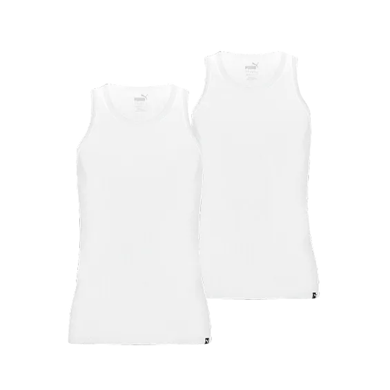 Puma Basis Tank Top Heren White