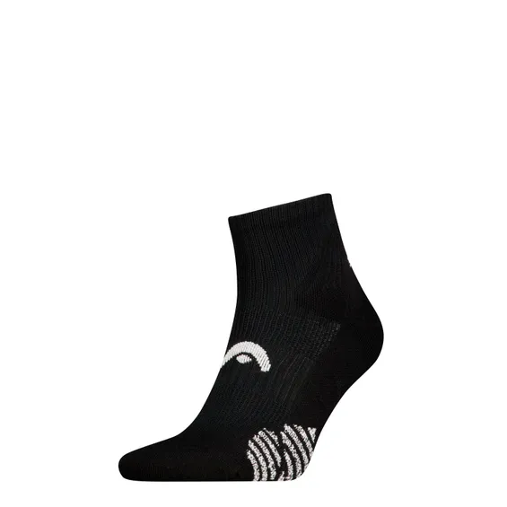 HEAD Padel Sokken Quarter 1-pack Zwart