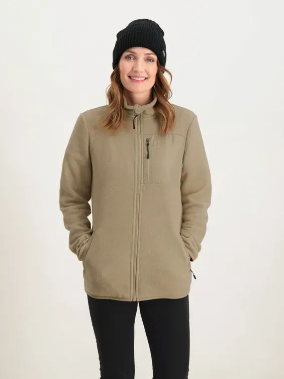 Poederbaas Four Seasons Fleece Vest Dames Zand