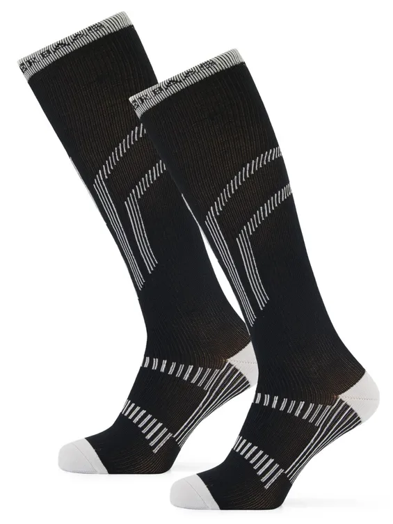Poederbaas Skisokken Lightweight 2-pack Zwart