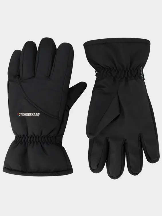 Poederbaas Skihandschoenen Zwart