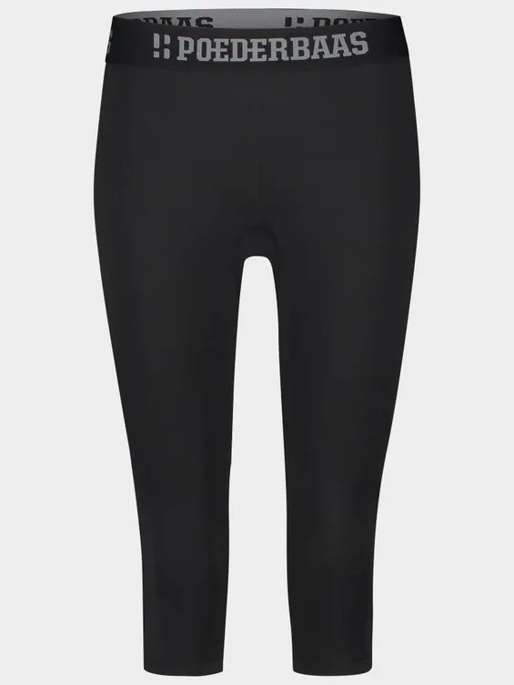 Poederbaas Thermo Legging 3/4 Dames Lightweight