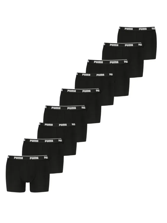 Puma Boxershorts Everyday 9-pack Black / Black