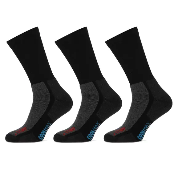 STAPP Wandelsokken Active Outdoor 3-pack Zwart