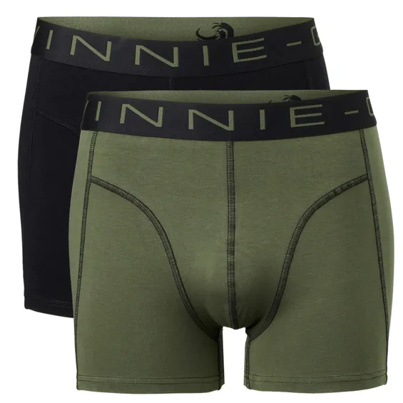 Vinnie-G Boxershorts 2-pack Black / Forest Green