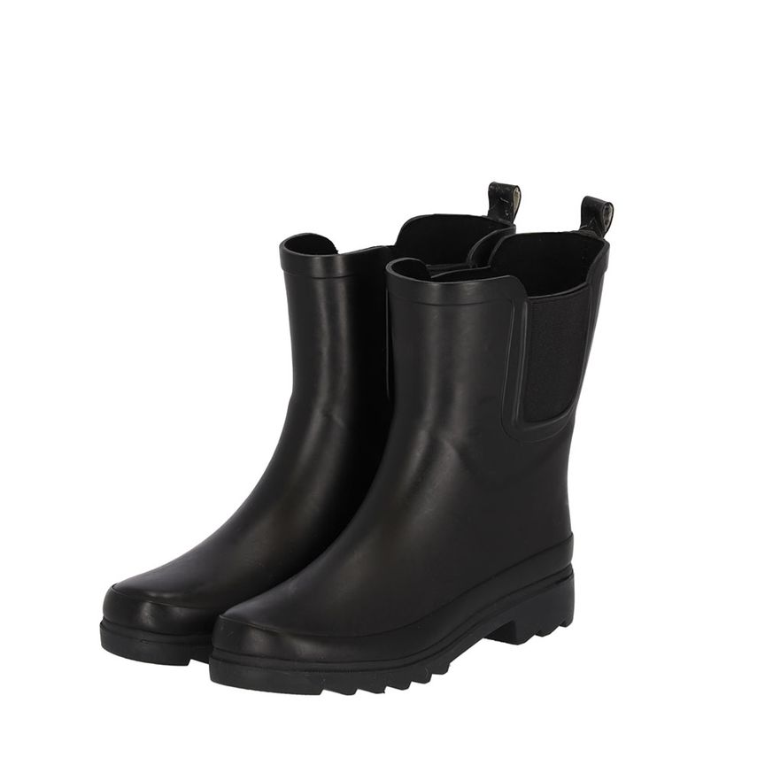 Halfhoge regenlaarzen voor dames Antislip Waterdicht Lichtgewicht Tuinschoenen Rubberen laarzen met hoge buis Regenschoenen,K-38(EU